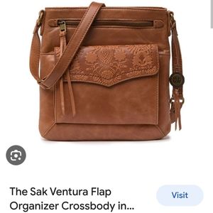 NWT The sak cross body leather bag